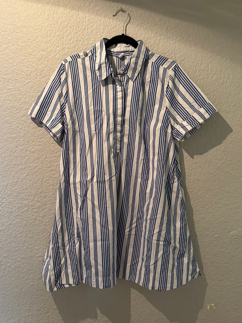 Old Navy Striped Shirt Dress